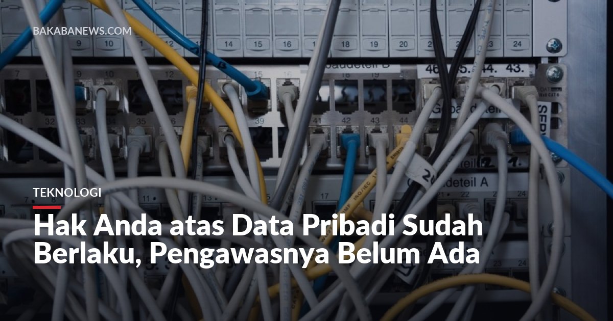 Ilustrasi perangkat jaringan. UU PDP berlaku penuh sejak Oktober 2024 meski badan pengawasnya belum terbentuk.